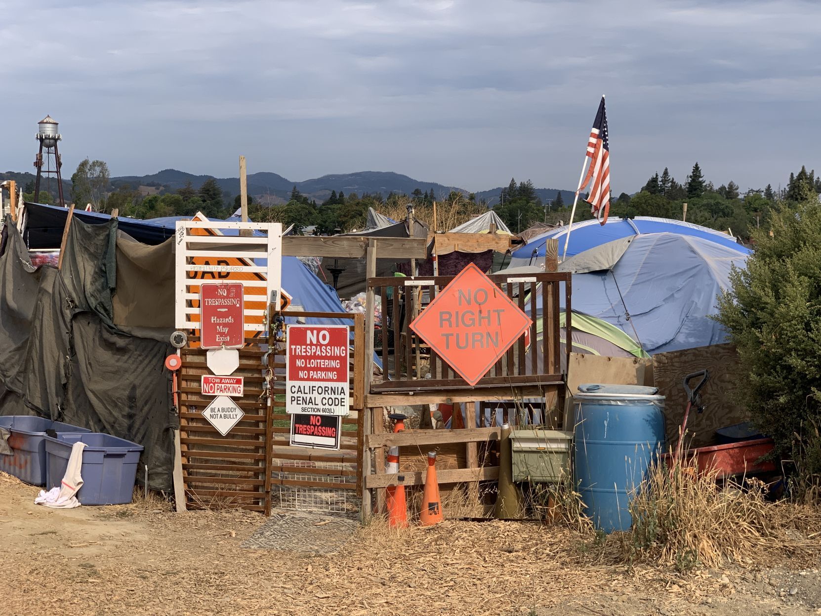 The Bowl: Napa homeless camp remains a fixture in south Napa